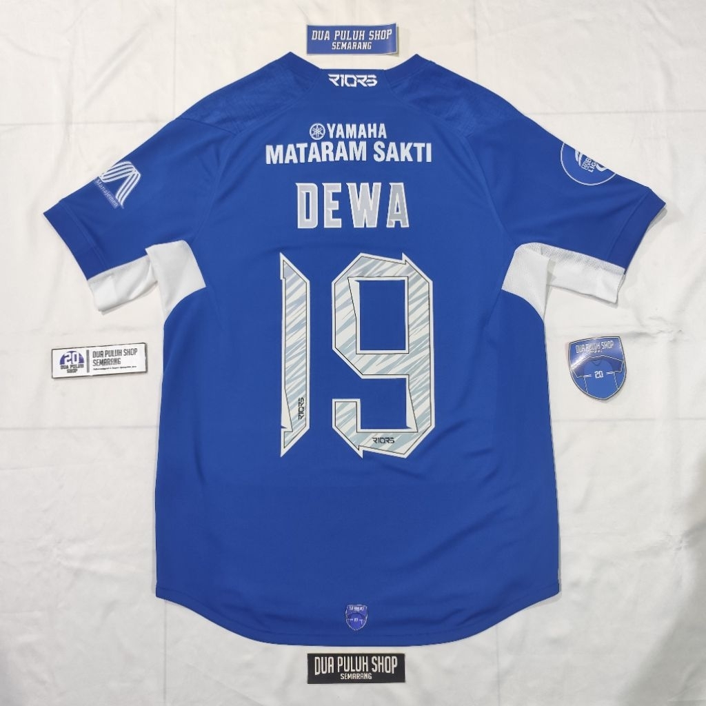Size M Jersey PSIS Semarang Home 2023 Original Riors P2R Version (Used)