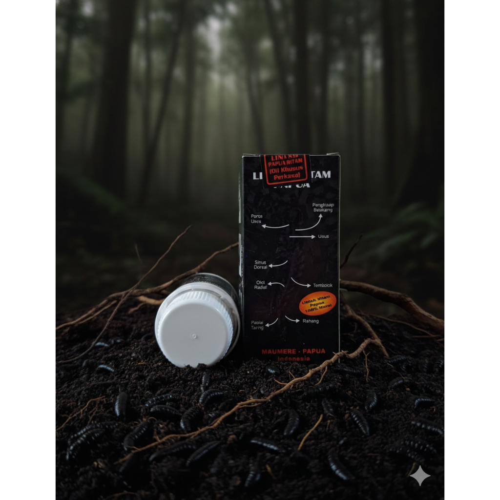 Super Lintah Oil KEMASAN 60ML MINYAK LINTAH HITAM PAPUA YANG AMPUH MENAMBAH DURASI LEBIH LAMA