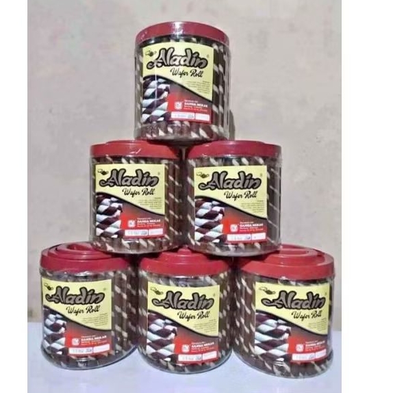 Astor Aladin Toples 865gr - Snack Jadul Coklat Lumer Premium