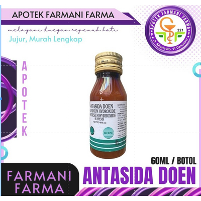 ANTASIDA DOEN SIRUP 60 ML OBAT MAAG
