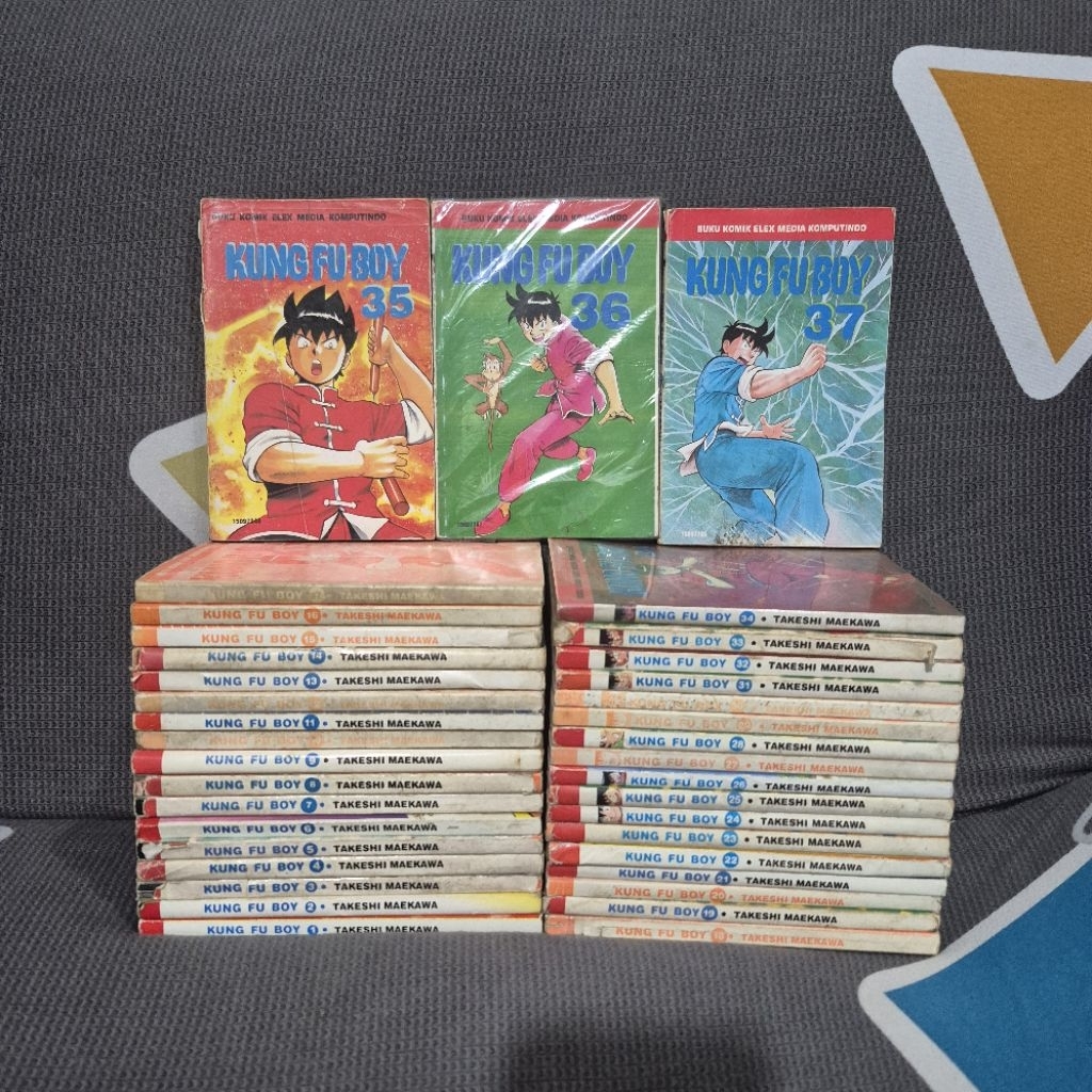 Paket Komik Kungfu Boy Vol 1-37 Kungfuboy Tamat Fulset Set Lengkap Fullset