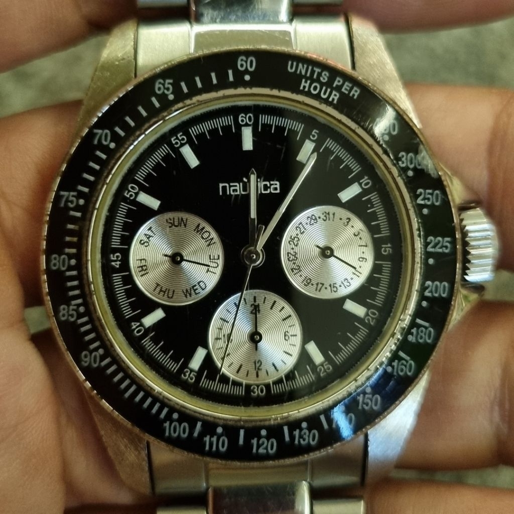 Jam tangan Nautica Vintage Original second
