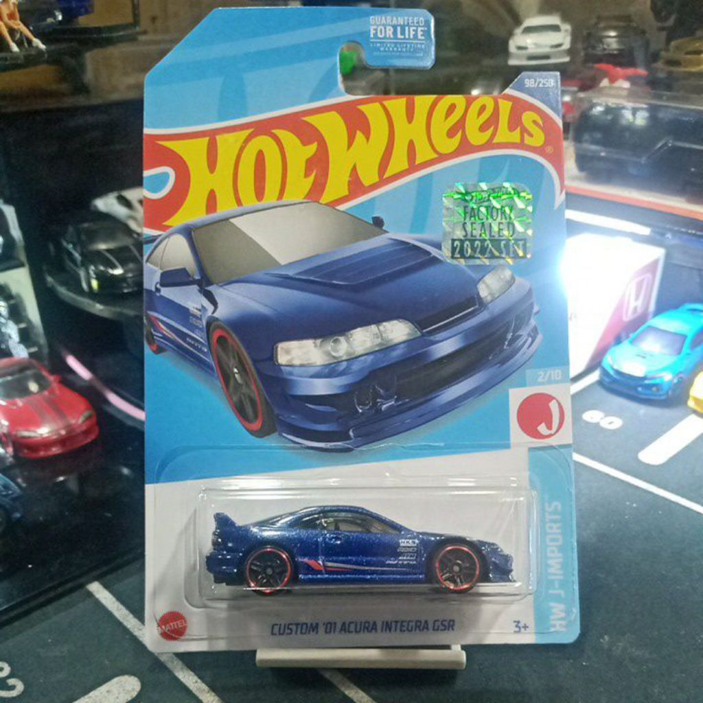 HOT WHEELS ACURA INTEGRA GSR RECOLOR (197)
