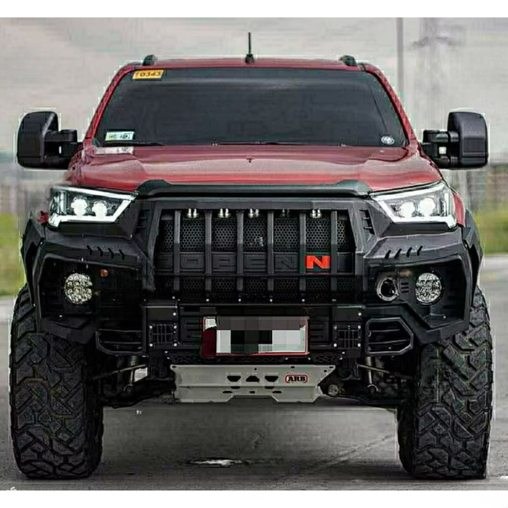 Bumper depan Nikom Open N untuk Hilux Rocco