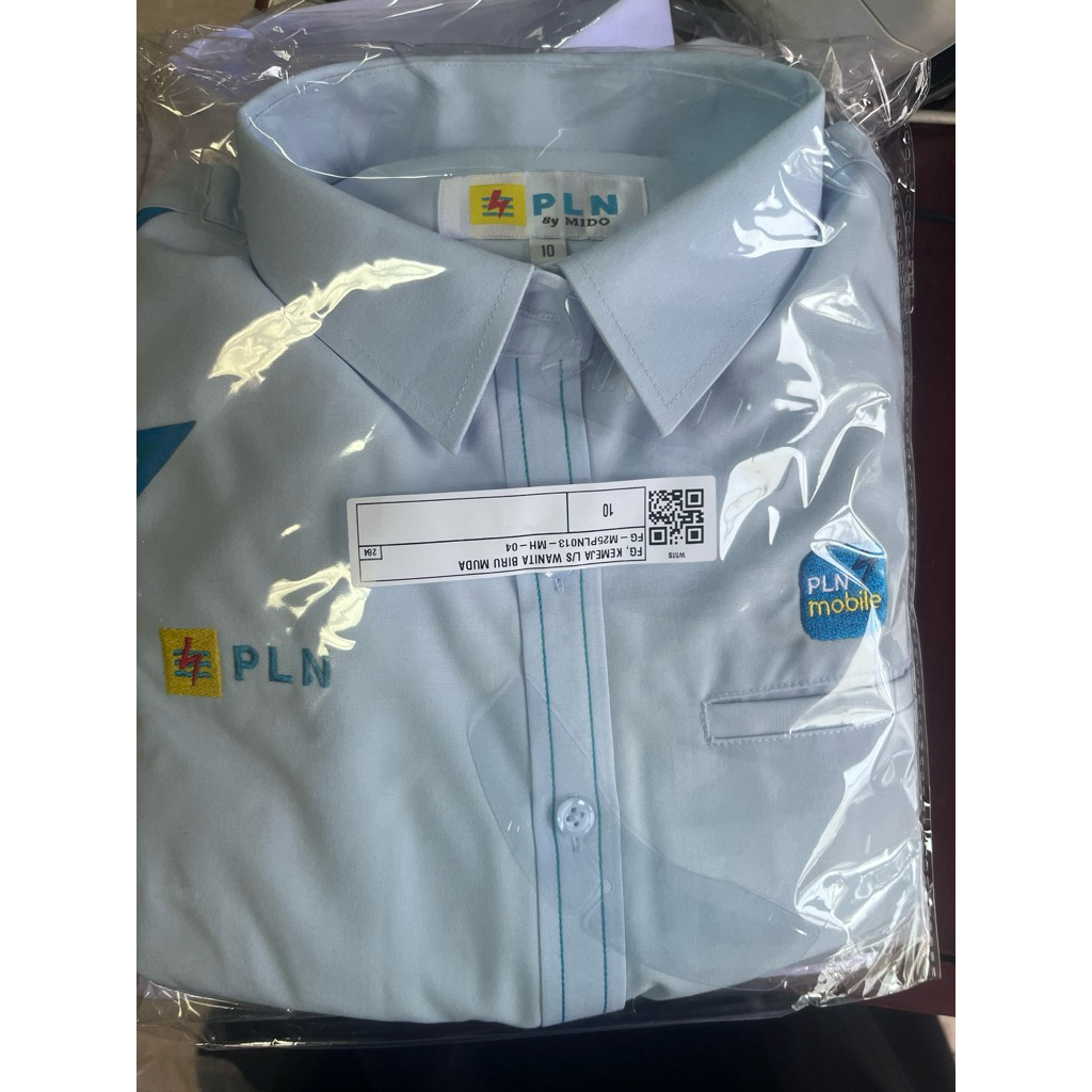 Seragam Selasa PLN BUMN Danantara MIDO Original Wanita