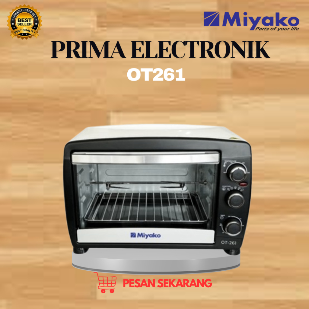 Oven Toaster Miyako OT261 / OT-261 / OT 261 / Oven Miyako/Miyako Oven/Oven Toaster/Oven Murah/Oven M