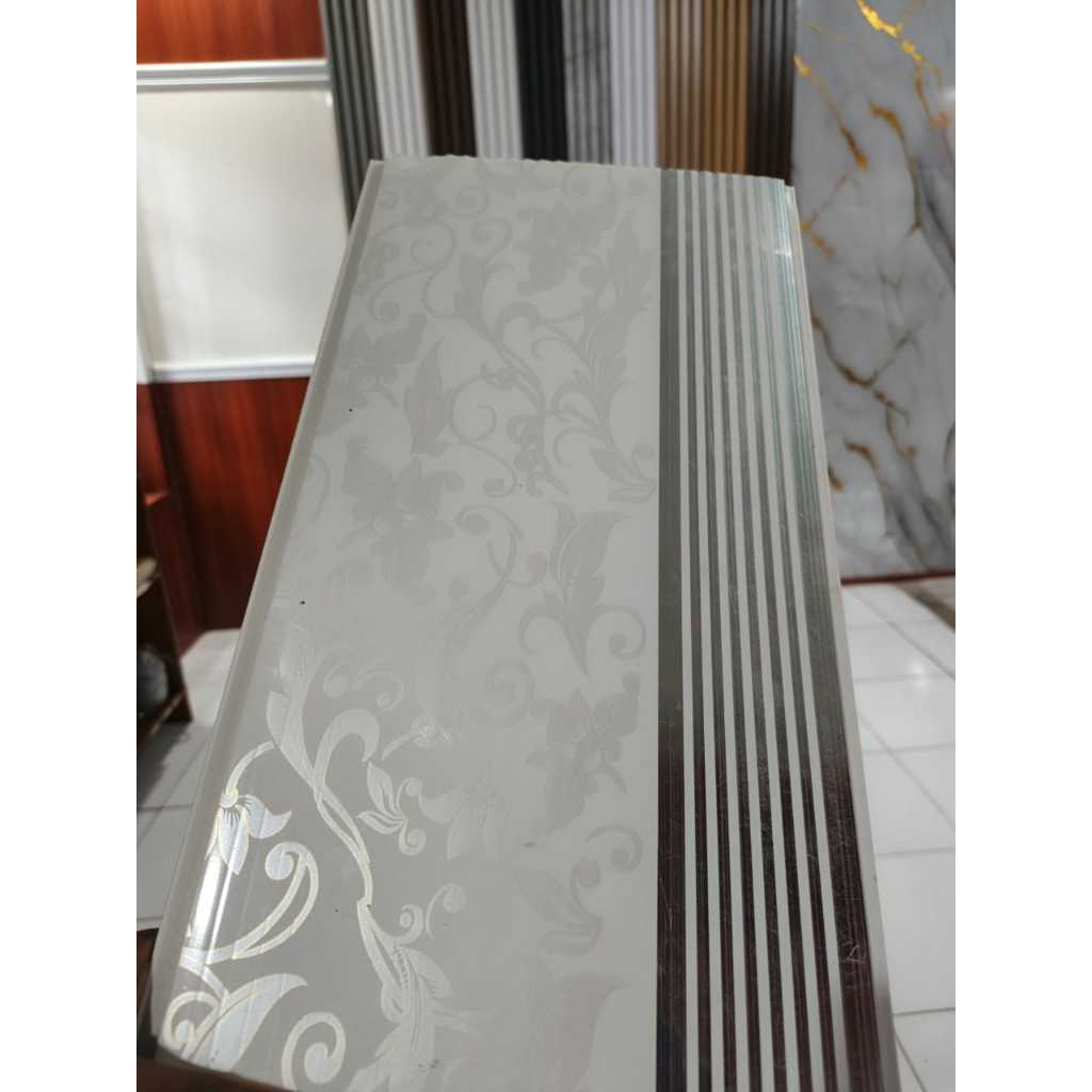 plafon pvc 8mm murah mewah elegant 6meter