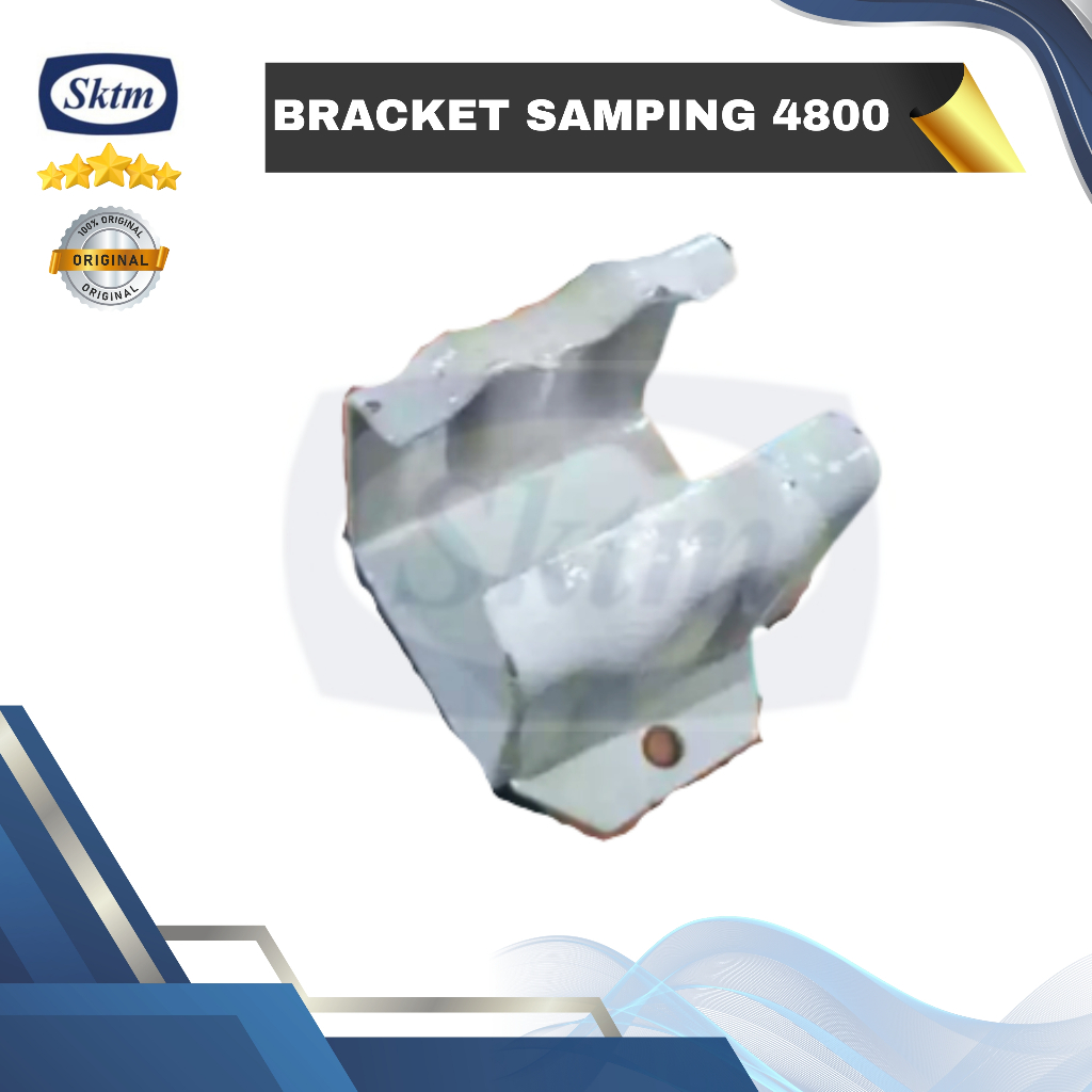 Bracket Samping 4800 Komponen Pintu Garasi Sliding Tikung Lipat Non Merek