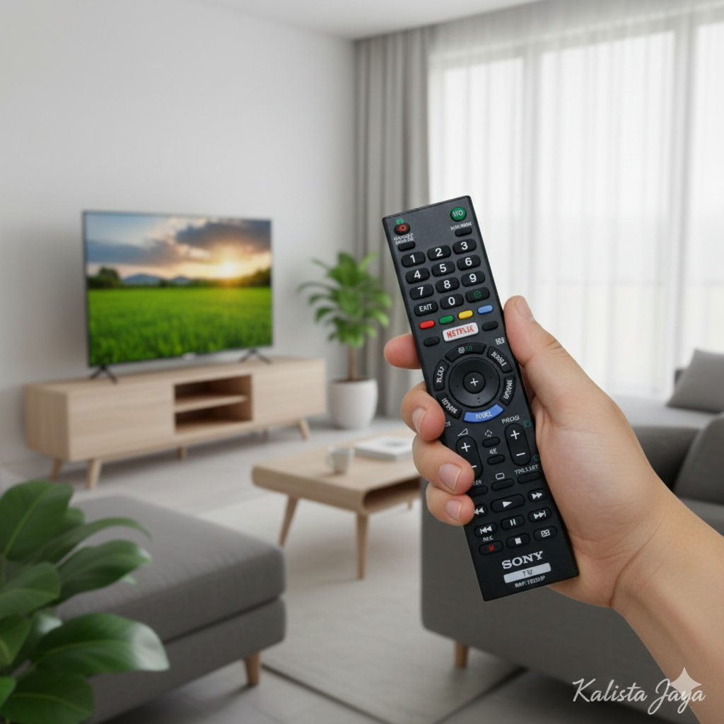 REMOTE SMART TV LED SONY RMT-TX200P RMT-TX201P ORIGINAL ASLI