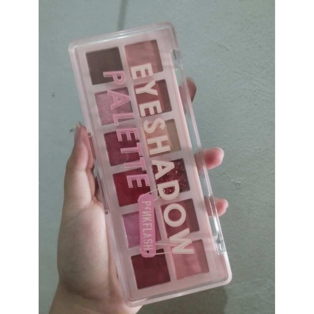 preloved eyeshadow pallet pinkflash #2