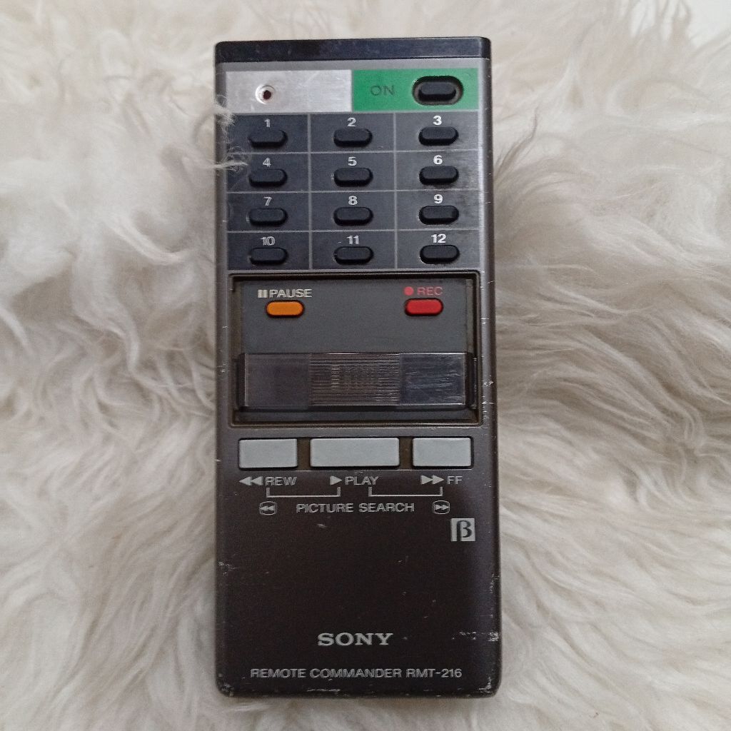 Remote Control Betamax Sony RMT-216
