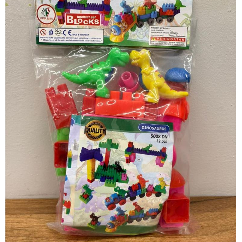 Mainan Anak Block Susun Bongkar Pasang | Mainan Lego Anak
