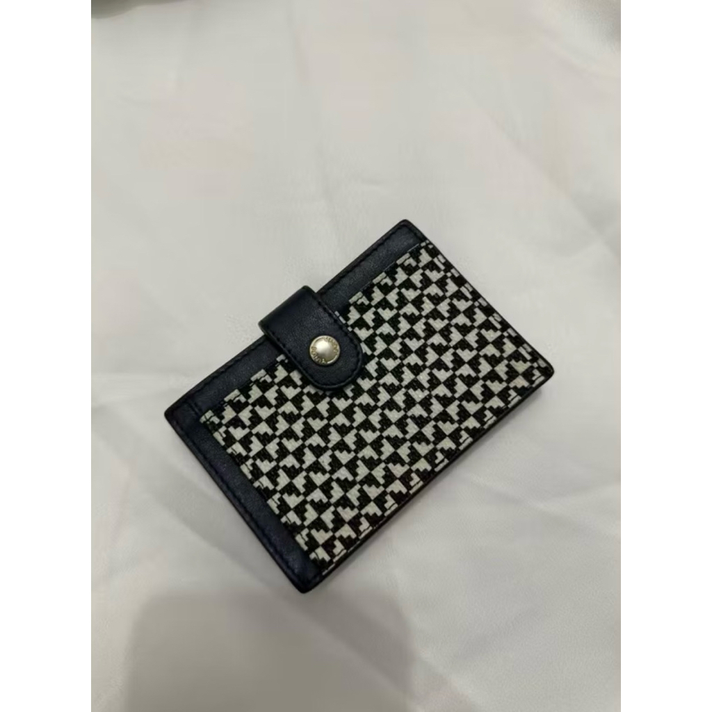 Preloved PL Dompet Kartu Bonia / Card Holder Bonia Biru