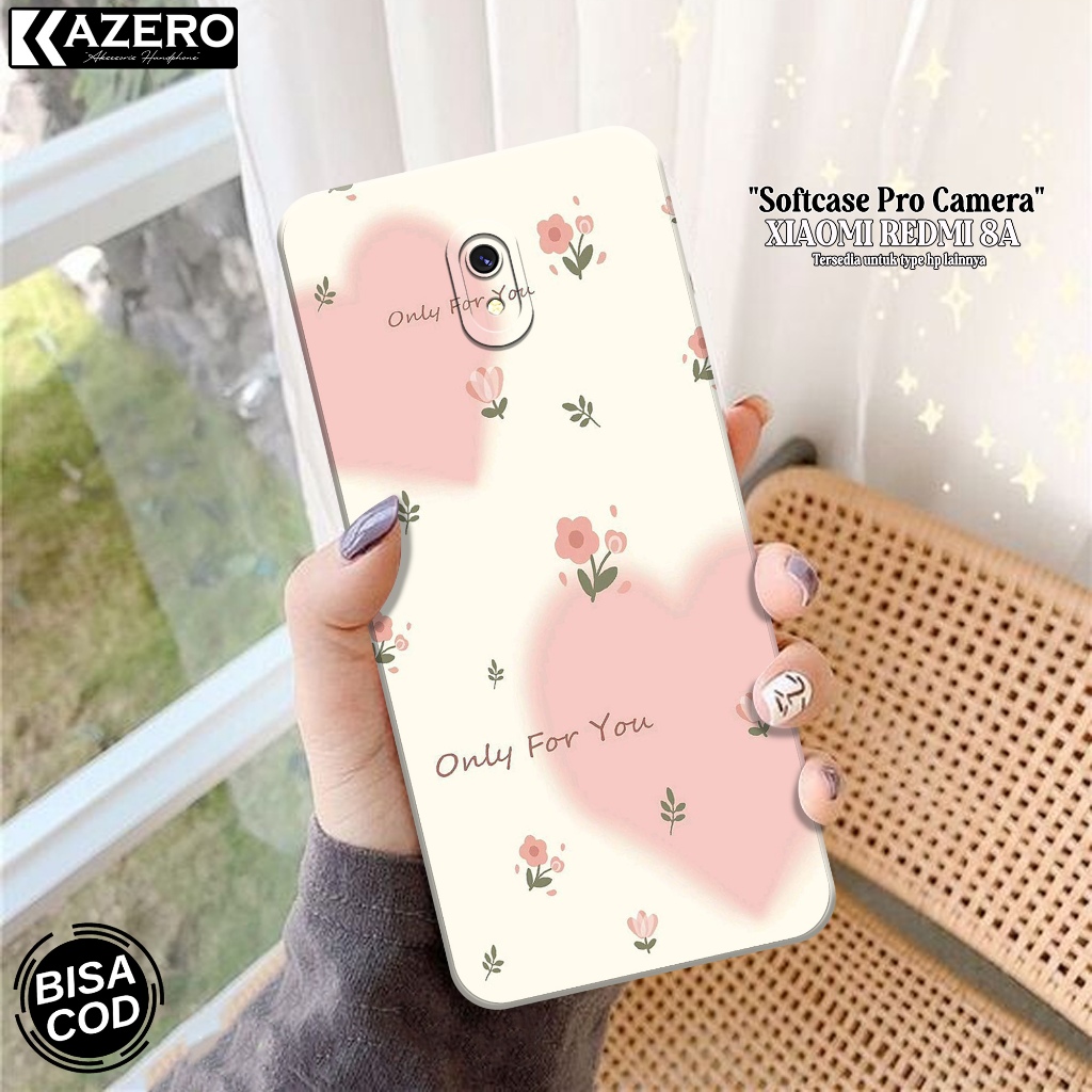 Softcase Hp XIAOMI REDMI 8A Terbaru Fashion Case Aesthetic Case XIAOMI REDMI 8A Silikon Pro Camera C