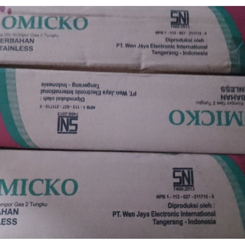 Kompor 2 Tungku (OMICKO)