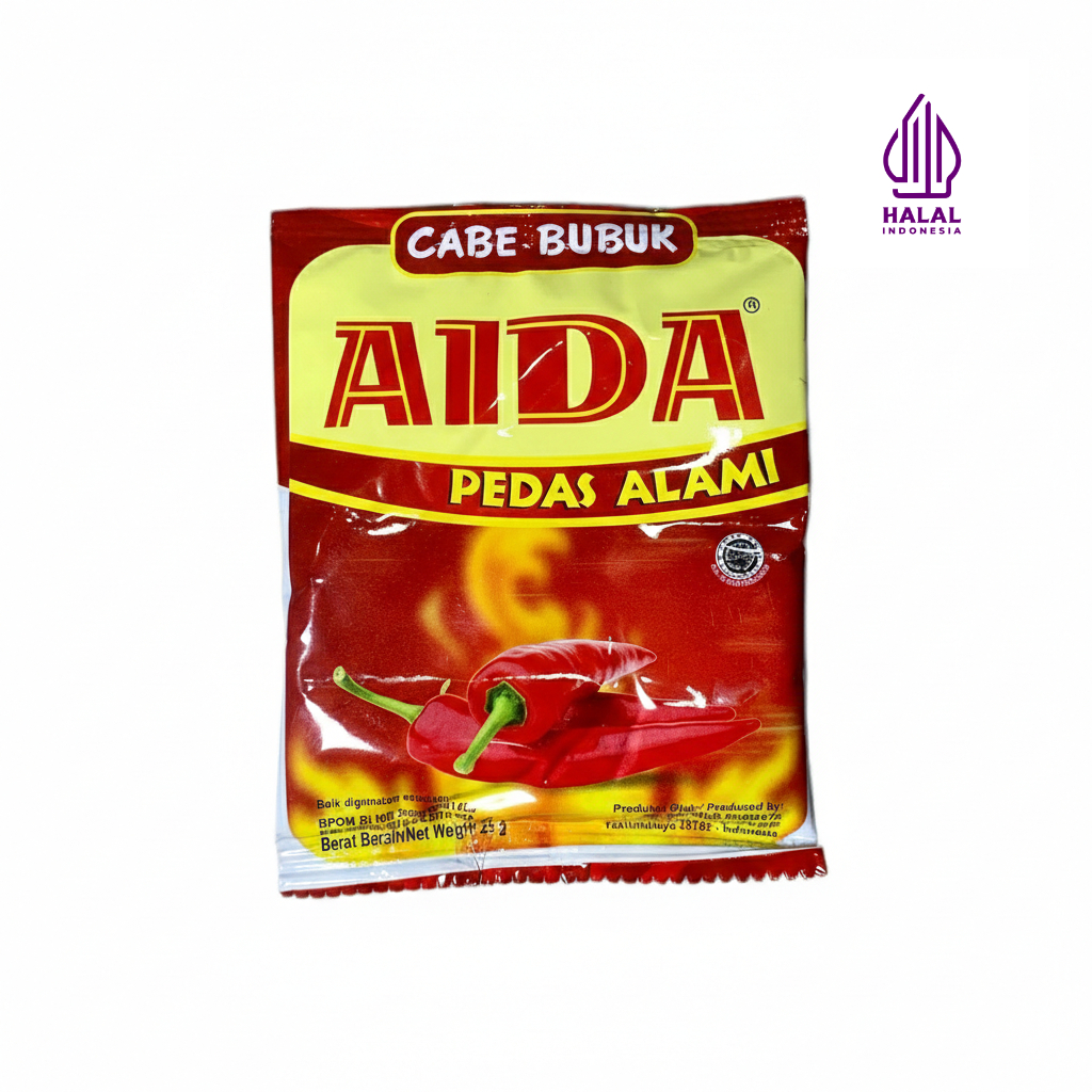 Bubuk cabe serba guna AIDA 25G Asli Tasikmalaya