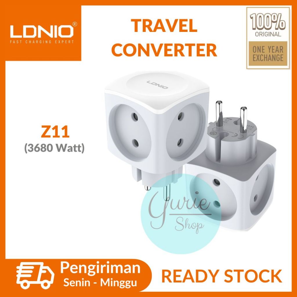 LDNIO Power Socket Extention Plug Z11 4 Power Outlets