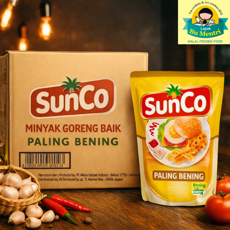 Minyak Sunco 1 Dus 2 Liter x 6 pouch