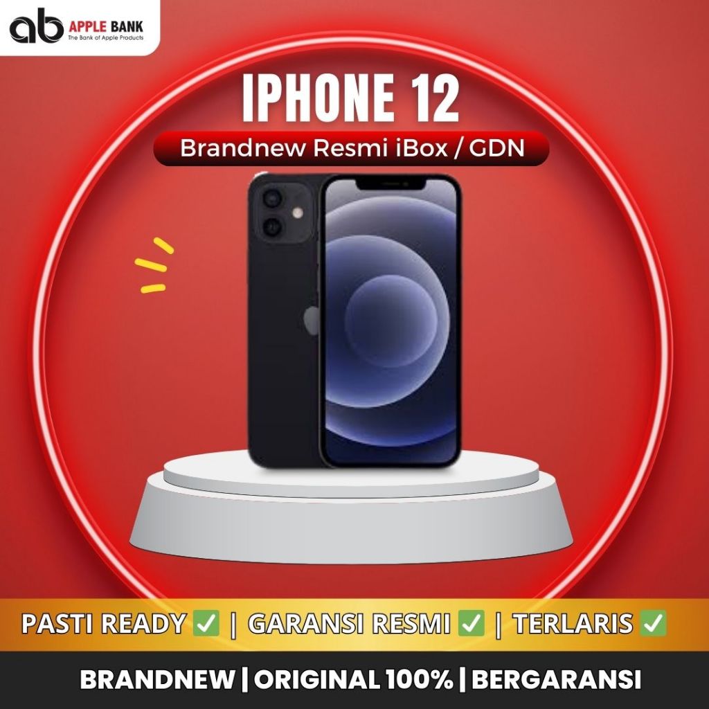 IPHONE 12 128GB NEW RESMI IBOX/GDN