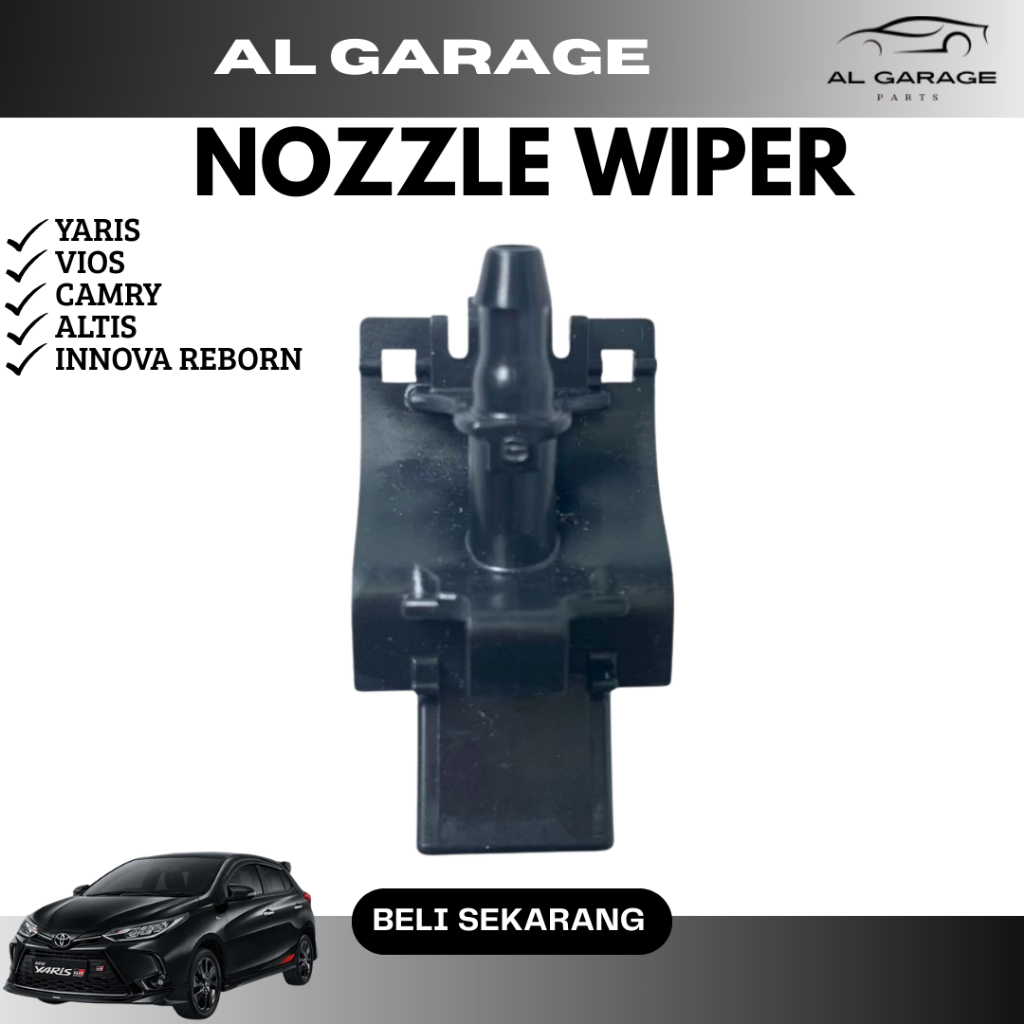 NOZZLE WIPER YARIS VIOS CAMRY ALTIS INNOVA REBORN