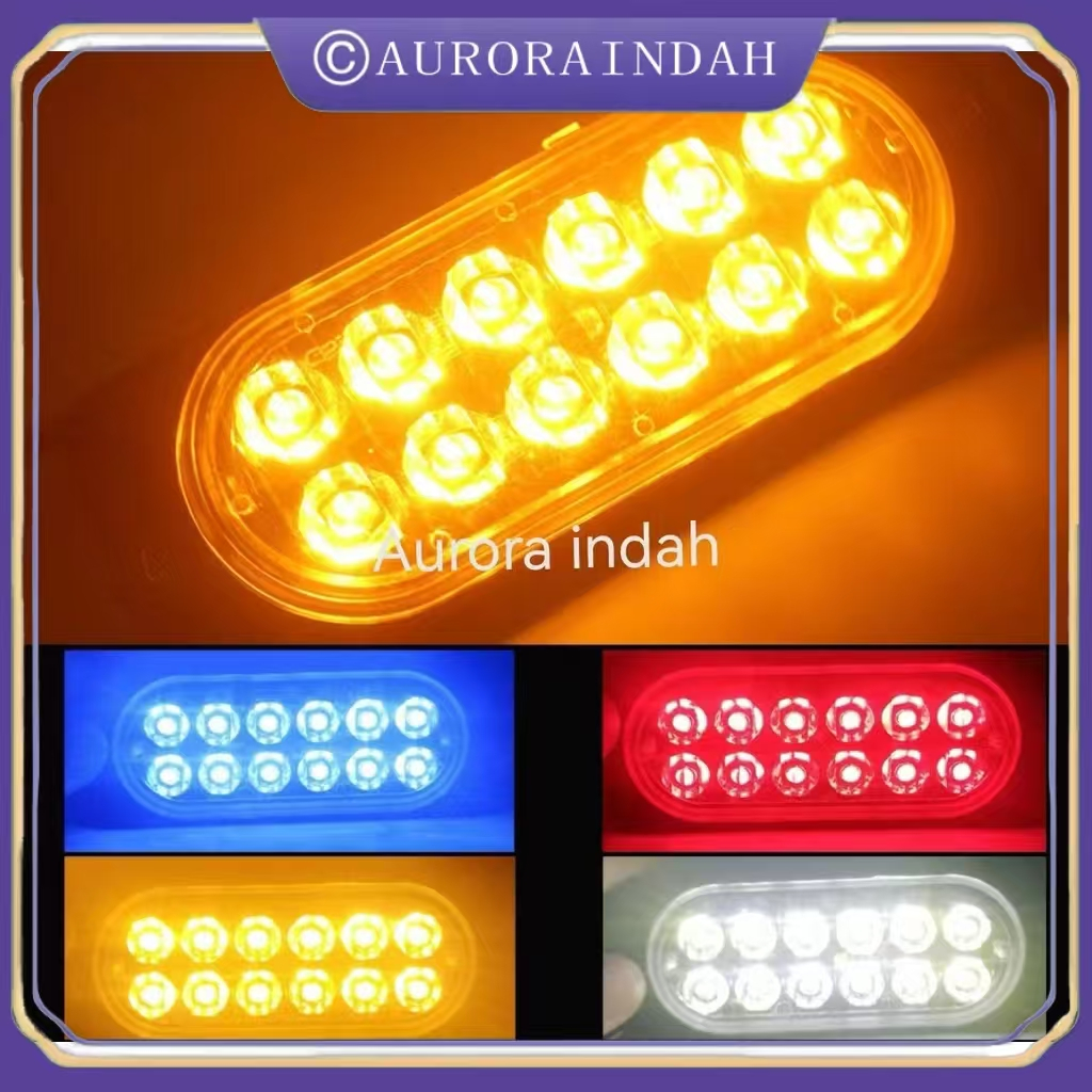 LED MODUL LAMPU 12 MATA SMD 3030 12 VOLT DAN 24 VOLT ULTRASONIC WATERPROOF VARIASI NEON BOX