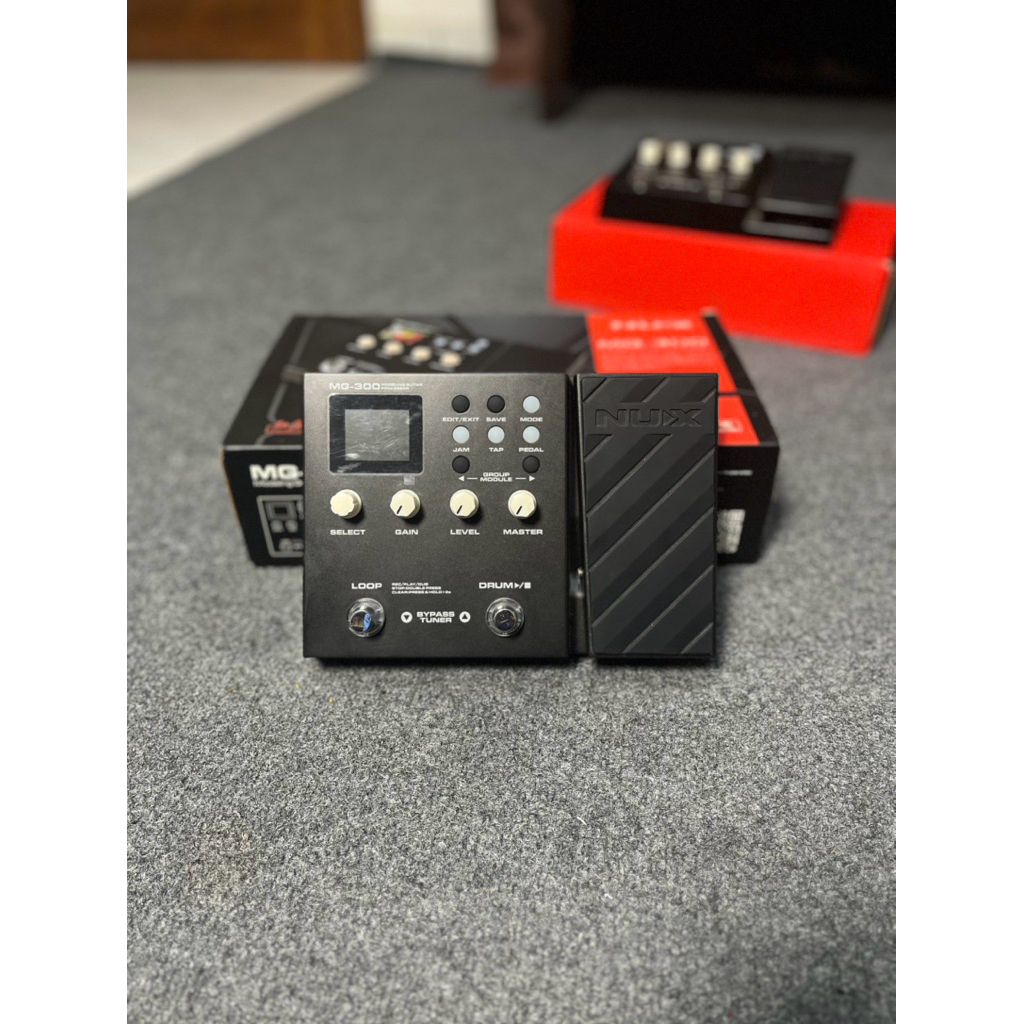 Nux Mg300 Efek Gitar Second Bekas not Valeton Boss Zoom
