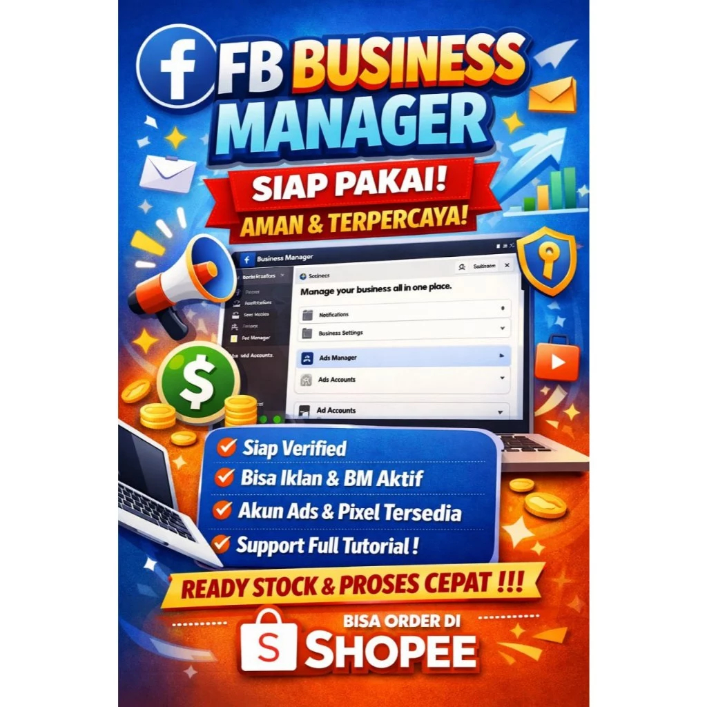 FB BUSINESS MANAGER UNTUK IKLAN ADS