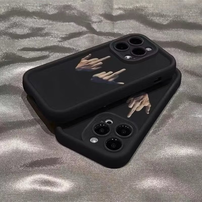 Casing iPhone 11 12 13 14 15 Plus Pro Max Rock On Case untuk iPhone Case for iPhone only casing hp i