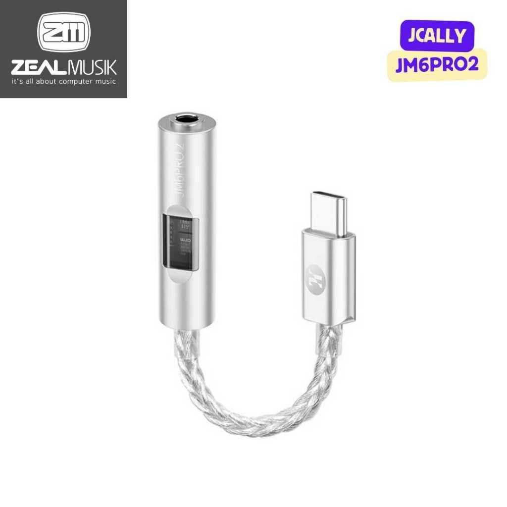 JCALLY JM6PRO2 / JM6 PRO 2 - CX31993 Portable Dongle Adapter USB DAC / AMP - Zeal Musik Jogja