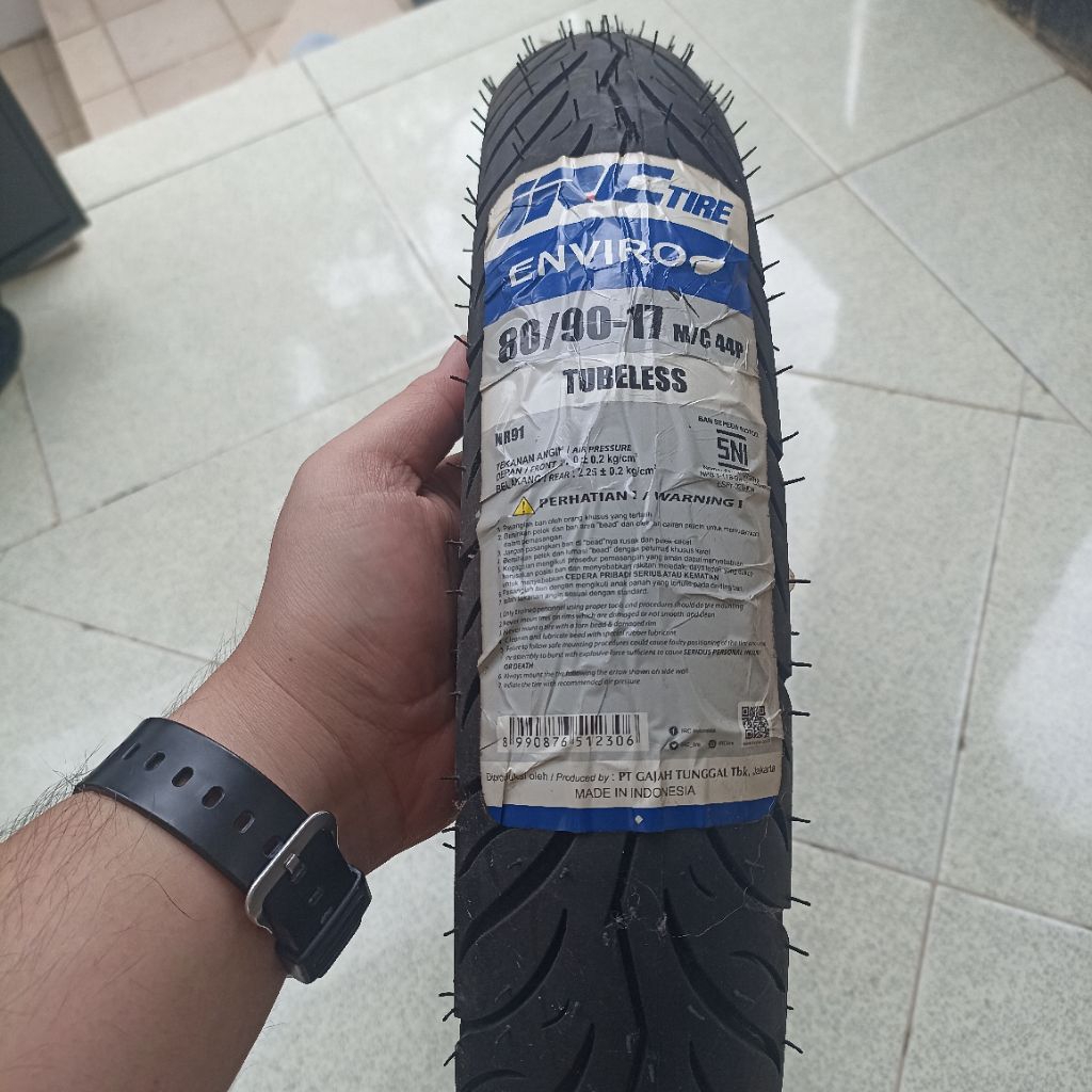 IRC 17 90/80 tubless