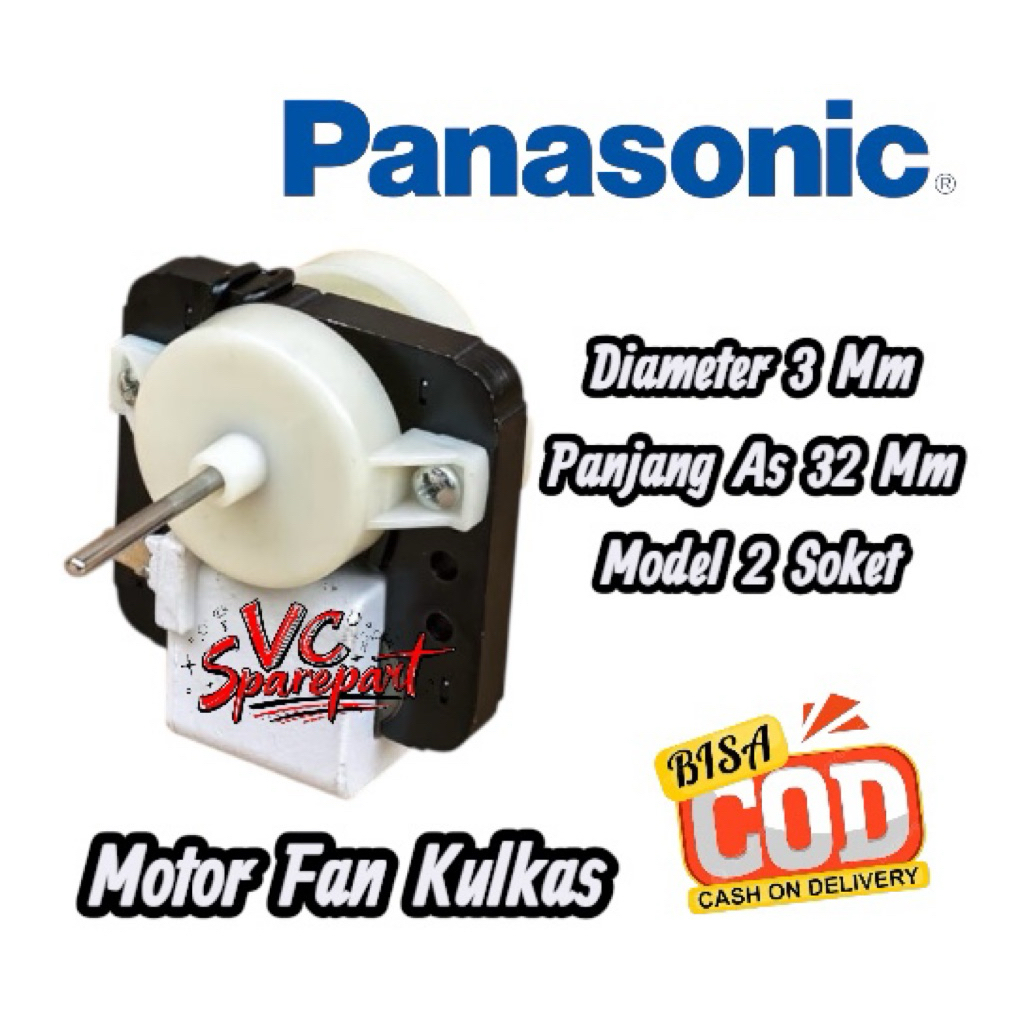 Motor Fan Kipas Evaporator Kulkas PANASONIC 2 Pintu / Fan Motor kulkas PANASONIC