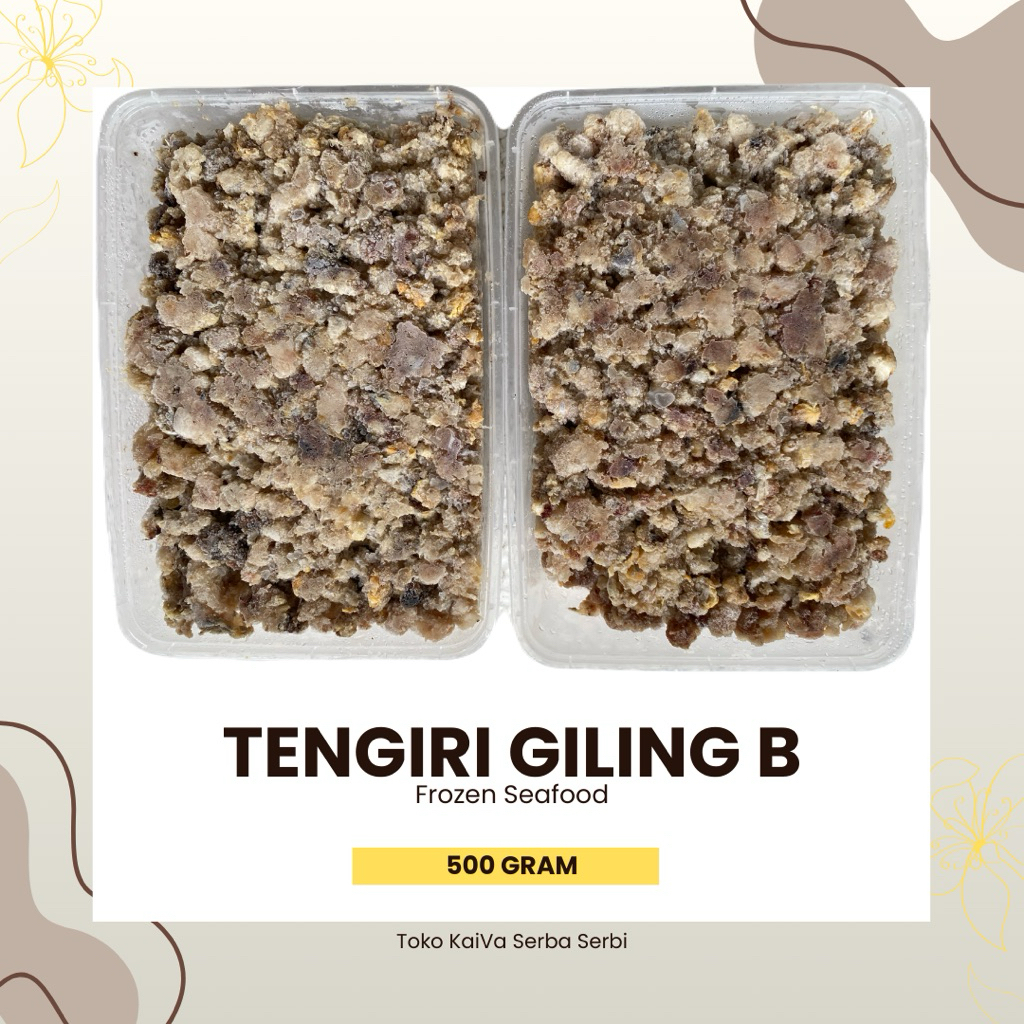 TENGIRI GILING 500 GRAM| DAGING TENGIRI | TENGGIRI GILING | IKAN GILING | DAGING IKAN