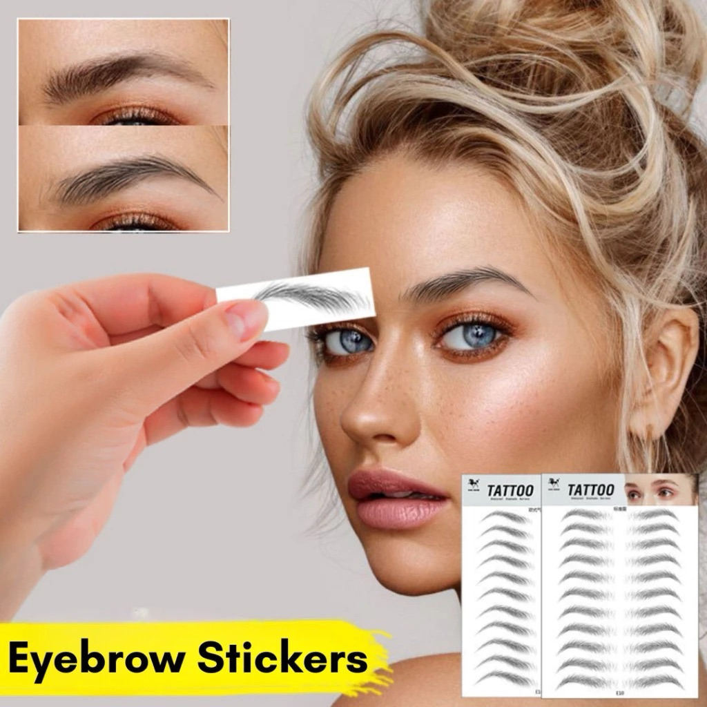 TATOO ALIS WATERPROOF / Jade roller facialmask asli