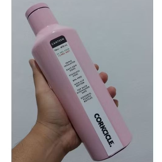 Tumbler CORKCICLE PINK GLOSSY NEW ORIGINAL
