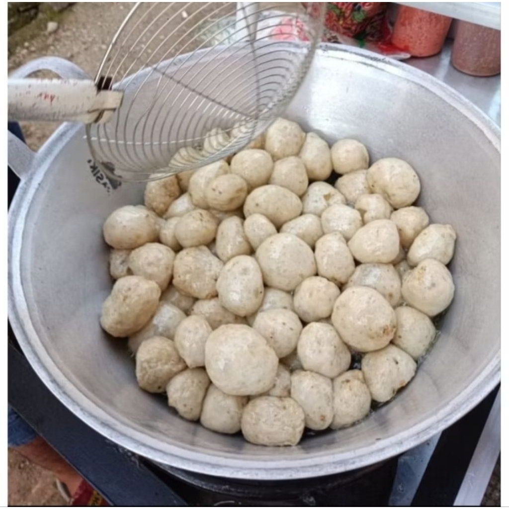 Basmut Mentah Baso Imut 1 kg - Rasa Ikan Gurih, Khas Bandung, Tekstur Kenyal