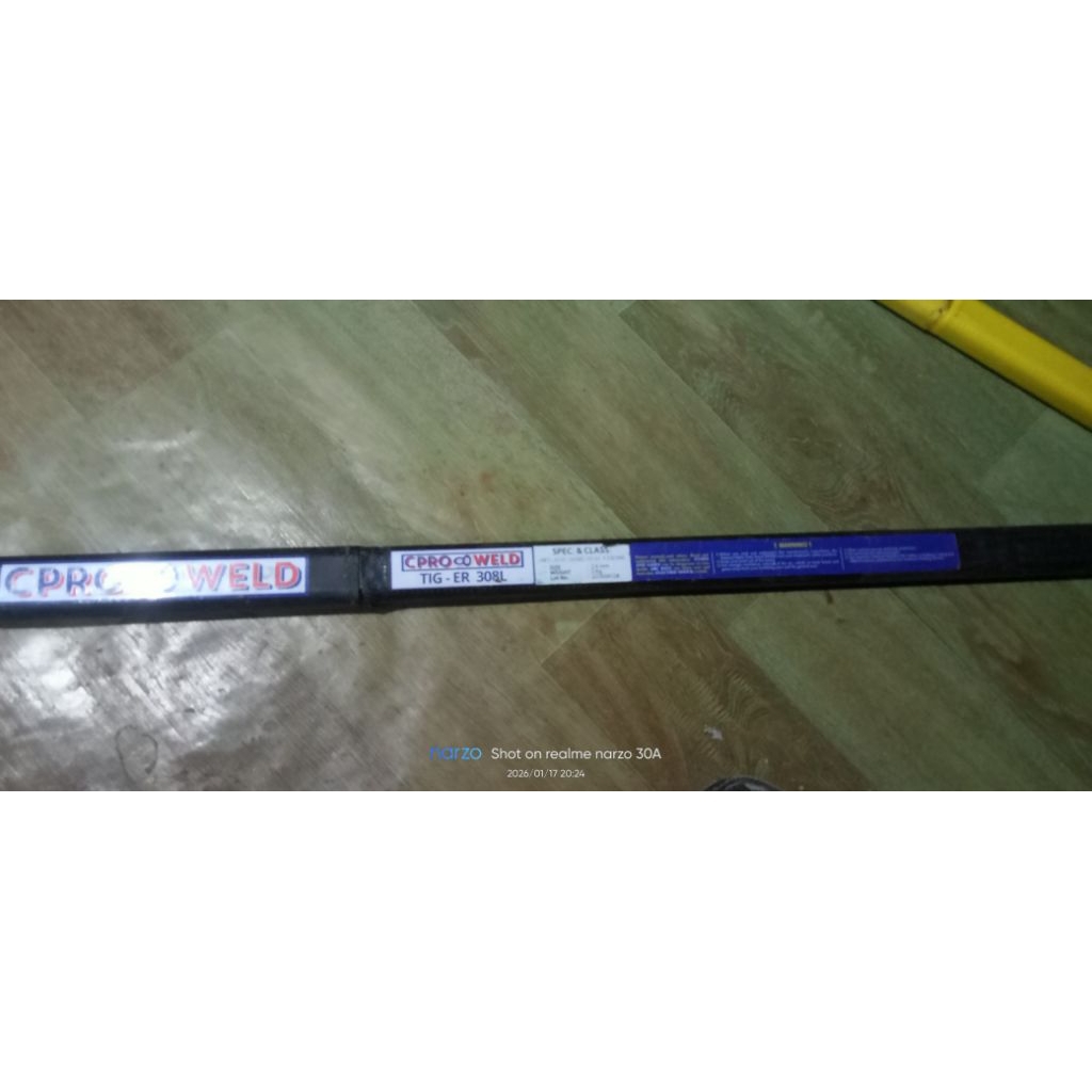 CPRO WELD 5kg  kawat las stenlis TIG Argon 2.4 mm