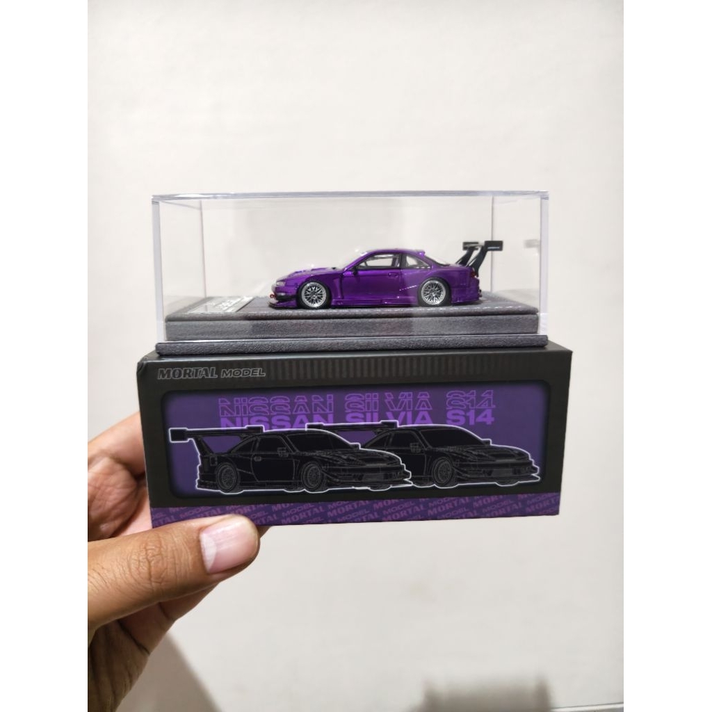 Mortal Model Nissan Silvia S14 GT-Spec Seiji Ookawara Transparent Purple
