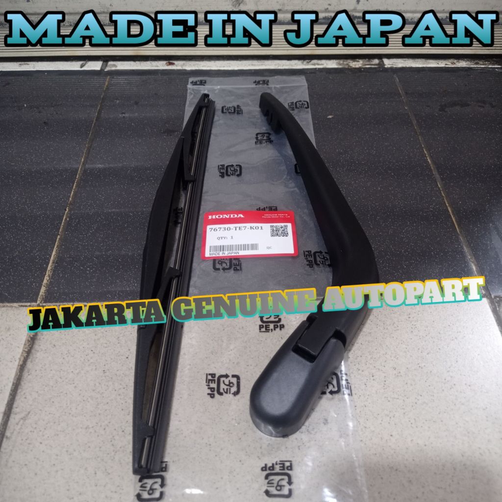 wiper belakang honda jazz rs freed mobilio gagang wiper 1set original