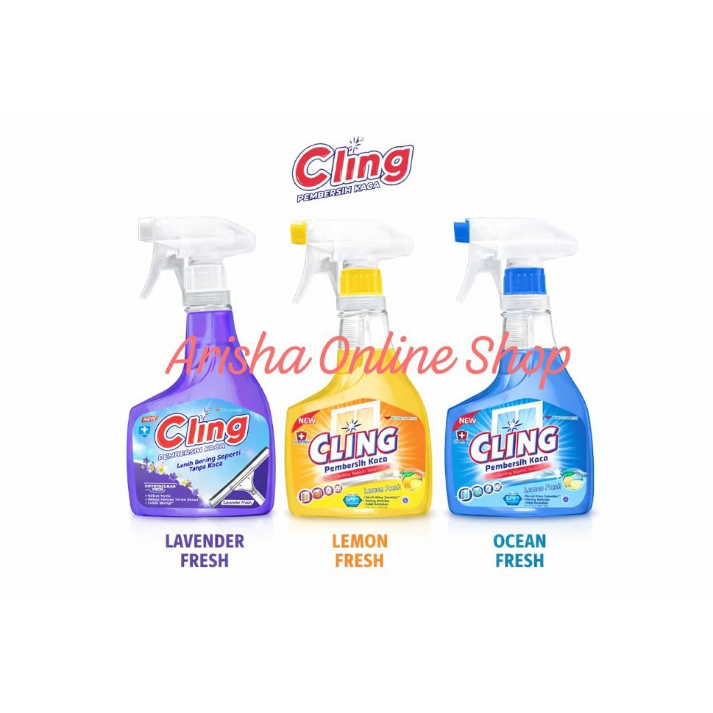Cling Pembersih Kaca 440 ml