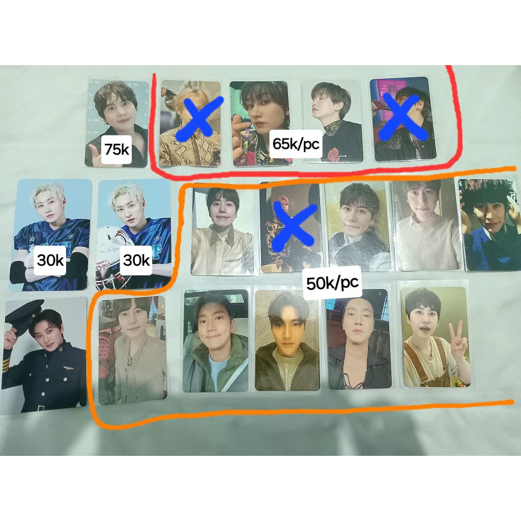 [CLEARANCE SALE] PC Super Junior Kyuhyun Eunhyuk Siwon