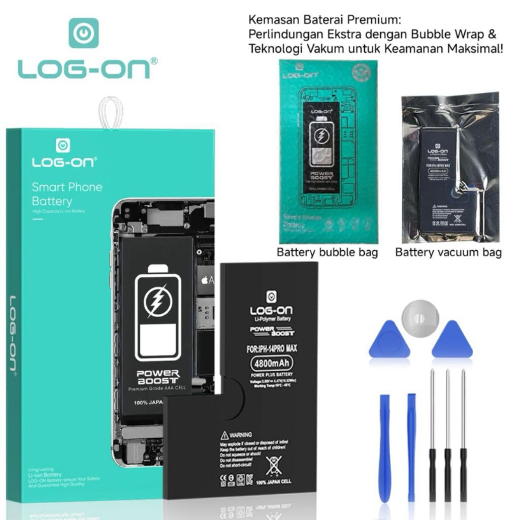 BATERAI LOG ON BN-5A UNTUK XIAOM1 REDM1 10 4G / NOT3 10 5G / POC0 M3 PRO 5G BN5A POWER BOOST BATRE