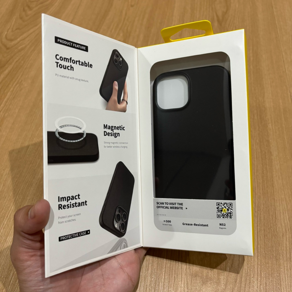 Preloved case iphone 15 baseus magsafe