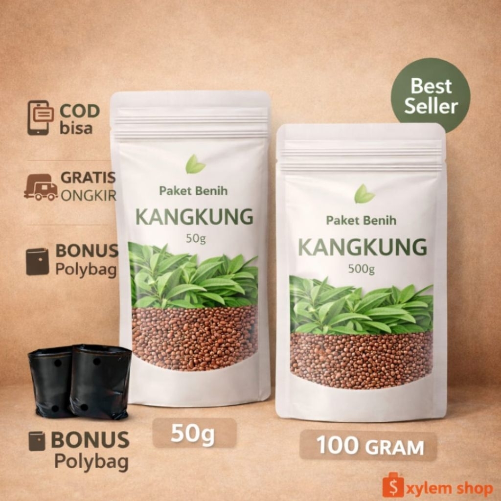 Benih Kangkung Organik | Mudah Ditanam & Siap Tanam