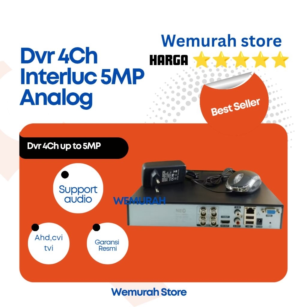 Dvr Cctv 4 port New - Dvr Cctv murah