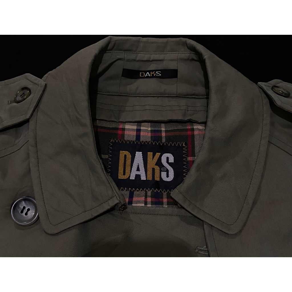 Coat Branded Daks London (Emboss, Army) / Coat Branded / Coat winter