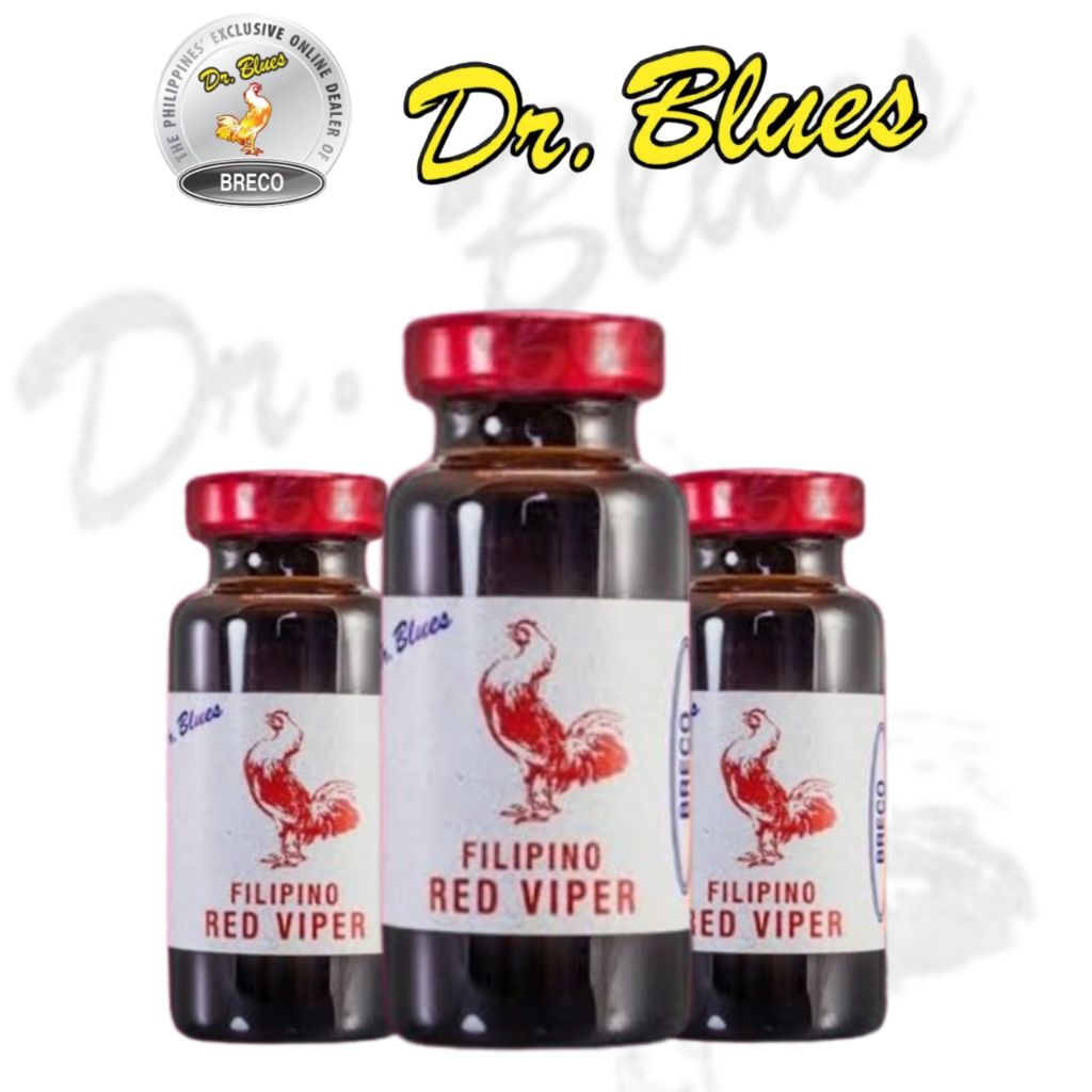 Doping Ayam Aduan Impor RED VIPER Dr. Blues Original Obat Doping Ayam Sabung Paling Bagus
