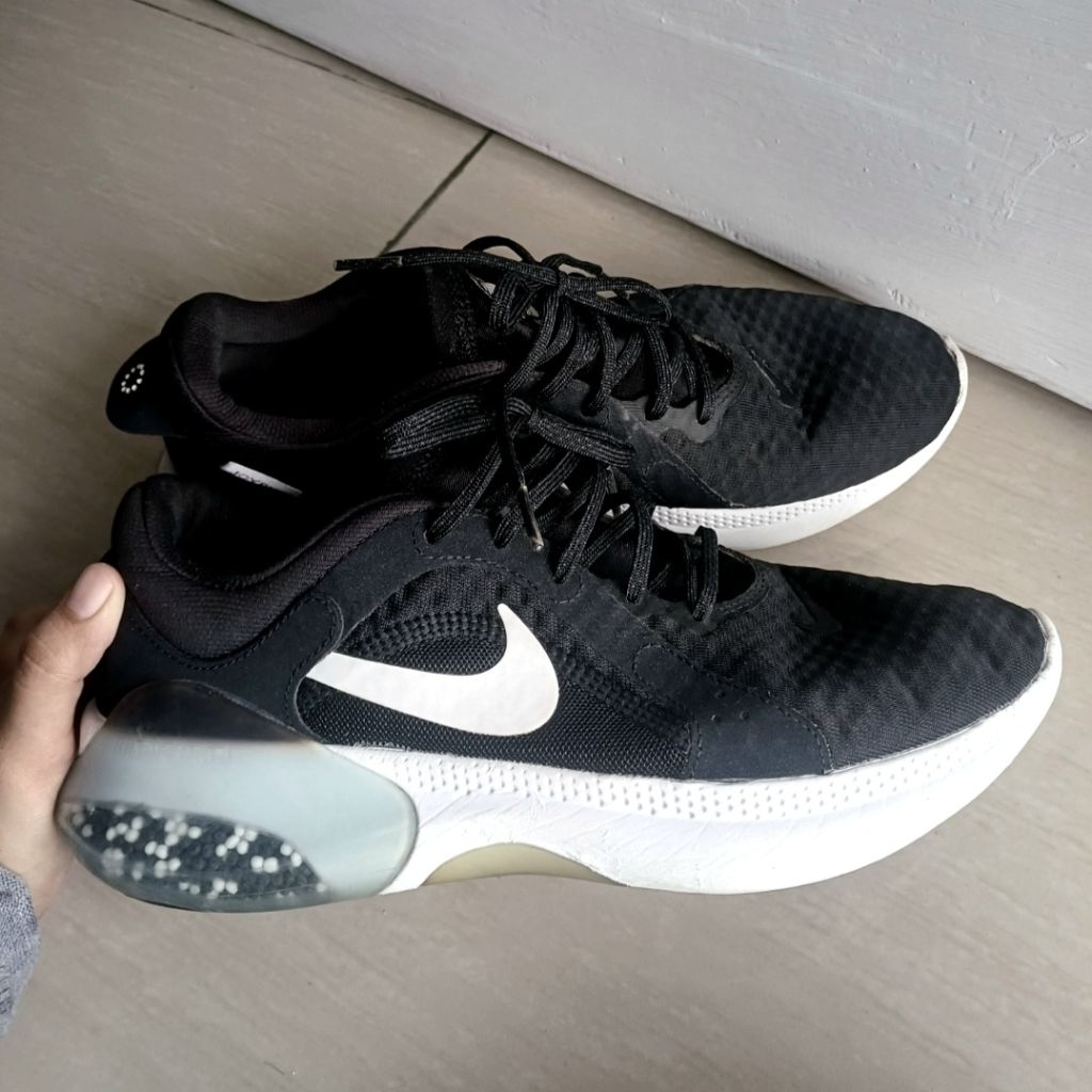 Nike Air Joyride 2 Dual Run Black Blue | Sepatu Running Lari Gym TPE Sport Full Hitam Militer Traini