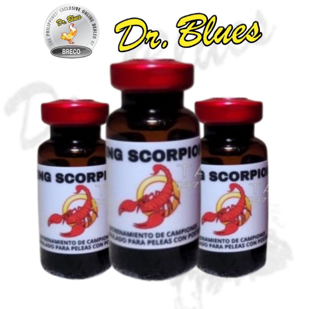 Doping Ayam Aduan Impor KING SCORPION Dr. Blues Original Obat Doping Ayam Sabung Paling Bagus