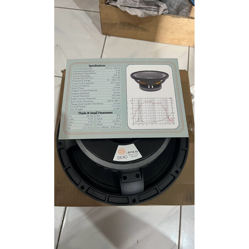 speaker dexo SY 10 10
