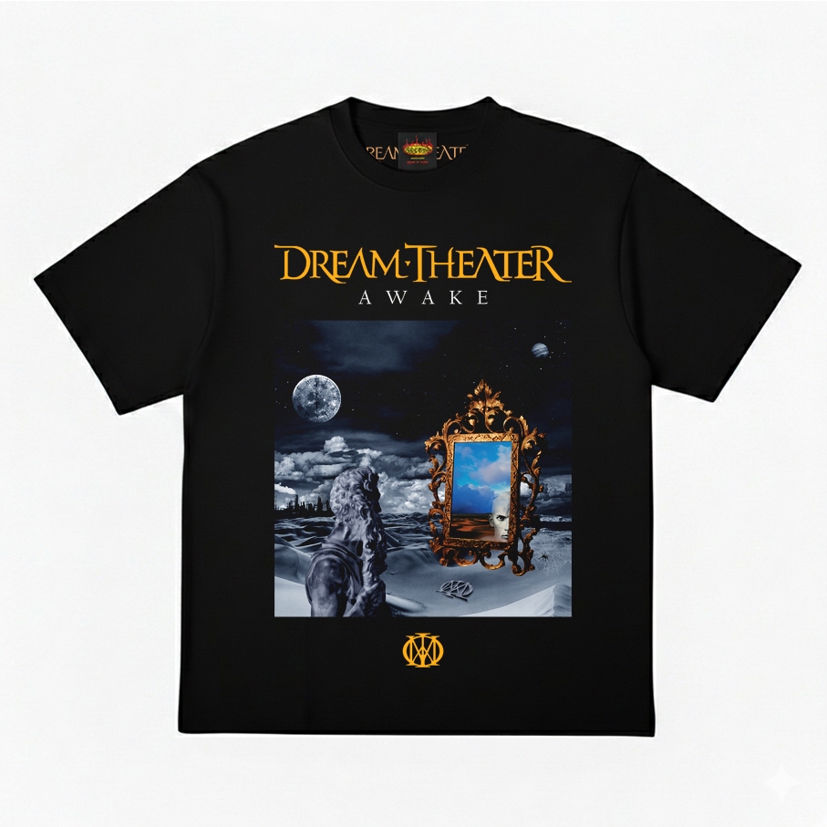 Kaos Distro Musik Band Dream Theater Awake